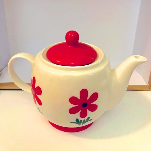 Mini floral teapot, handcrafted by Sun Art - Picture 1 of 4